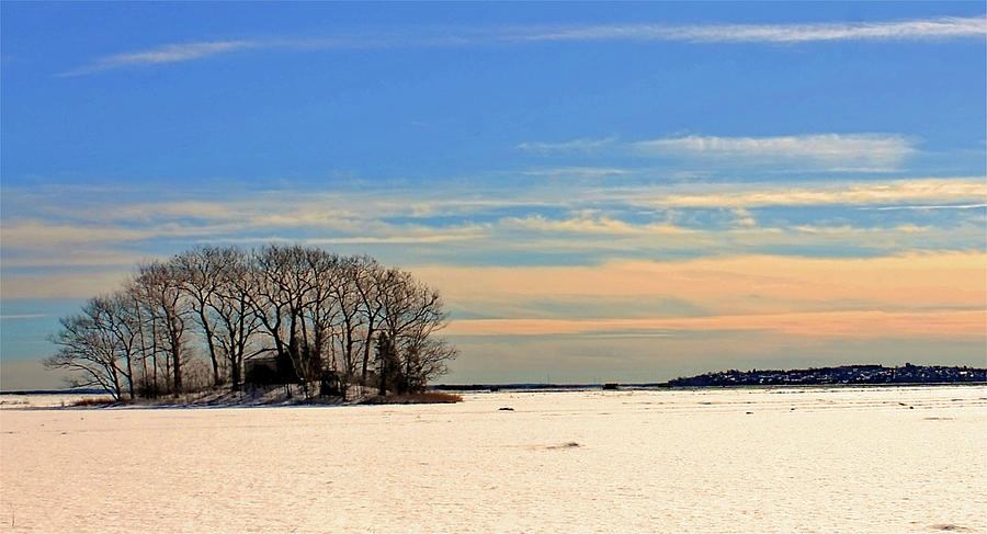 Island on the Salt Marsh Photograph by Jeff Heimlich