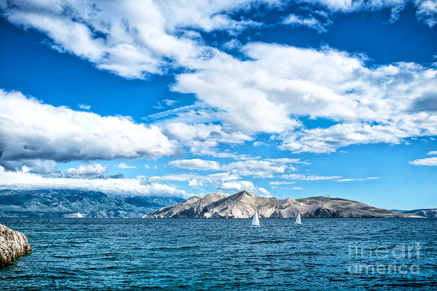Cliffs Photograph - Island Seaside Or Ocean Landscape by Bogdanhoda Cliffs Photograph - Island Seaside Or Ocean Landscape by Bogdanhoda