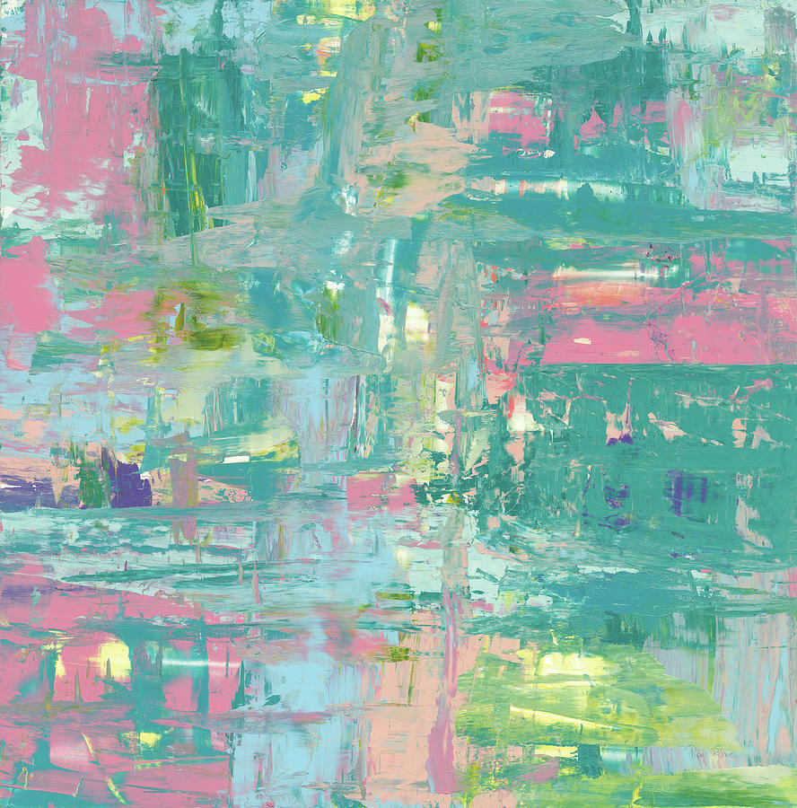 Abstract Painting - Islands Abstract II by Piper Rhue Abstract Painting - Islands Abstract II by Piper Rhue