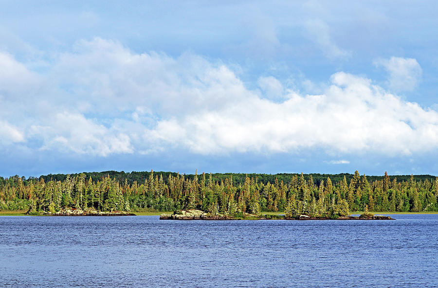 Islands In Bonar Lake I Photograph by Debbie Oppermann