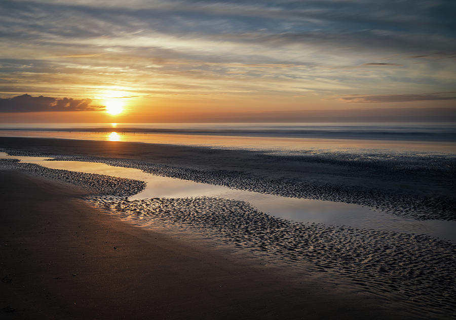 Isle of Palms Morning Patterns Photograph by Donnie Whitaker