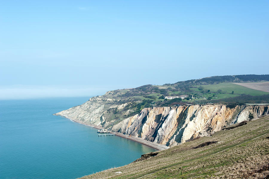 Isle Of Wight Cliffs Photograph by Projectb