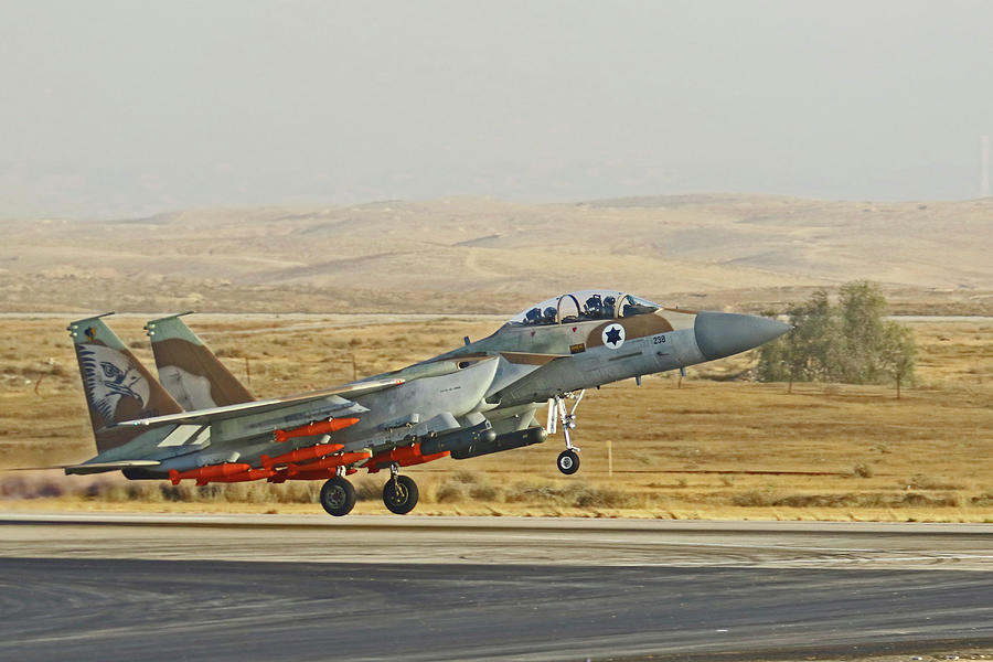 Israeli Air Force F-15i Raam Armed Photograph by Ofer Zidon - Fine Art ...