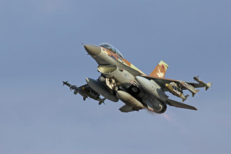 Israeli Air Force F-16d Barak Taking Photograph by Ofer Zidon | Fine ...