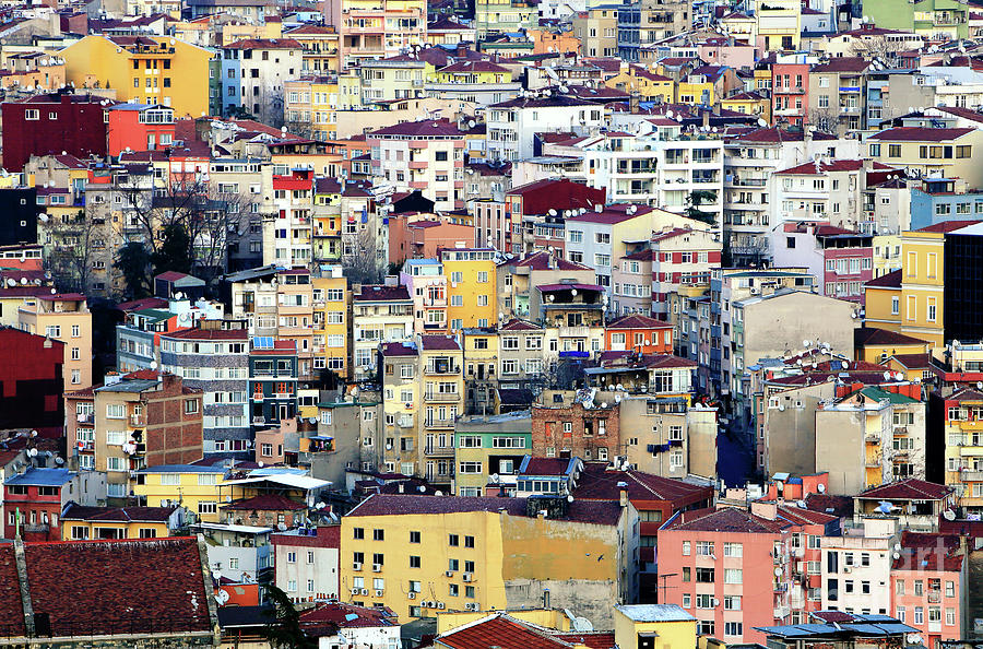 Istanbul City Colors Photograph by John Rizzuto