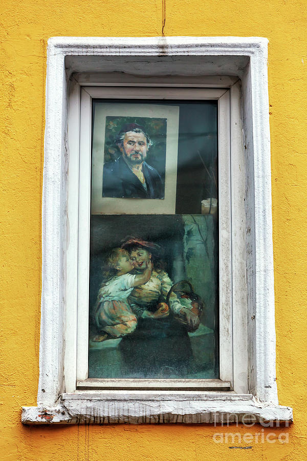 Istanbul Turkish Art in the Window Photograph by John Rizzuto