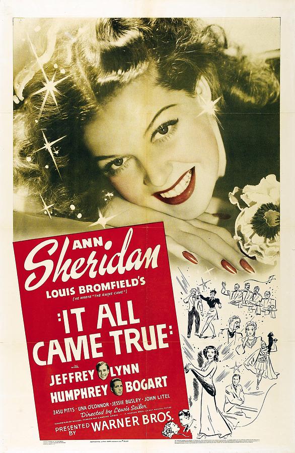 Movie Poster Photograph - It All Came True -1940-. by Album