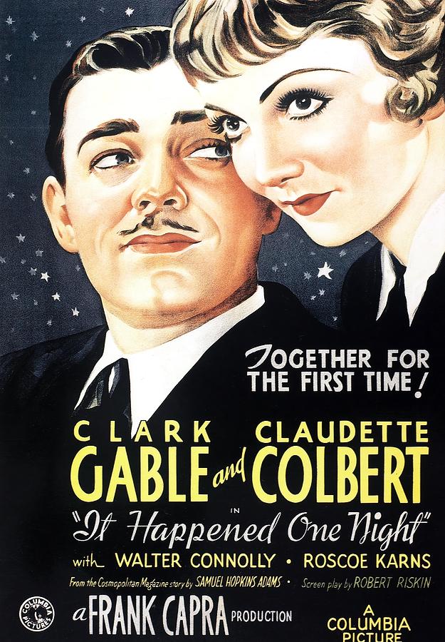 Movie Poster Photograph - It Happened One Night -1934-. by Album