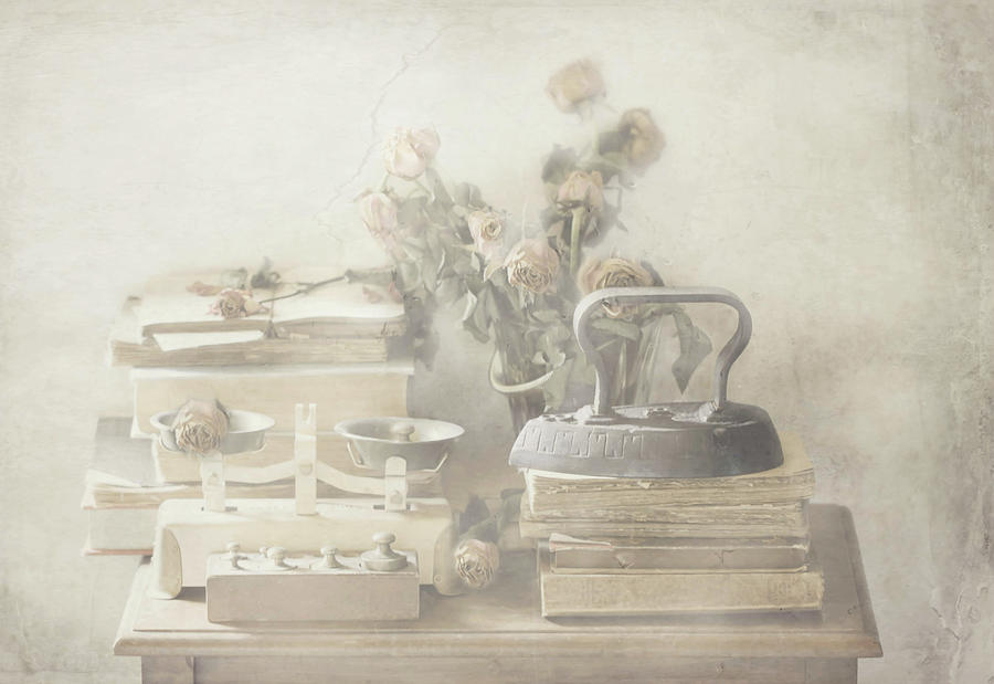 Still Life Photograph - It Was A Long Time Ago by Delphine Devos