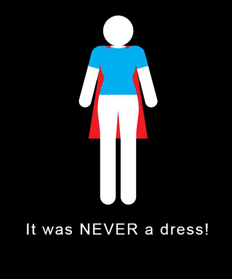 It was never a dress digital art by jonathan golding