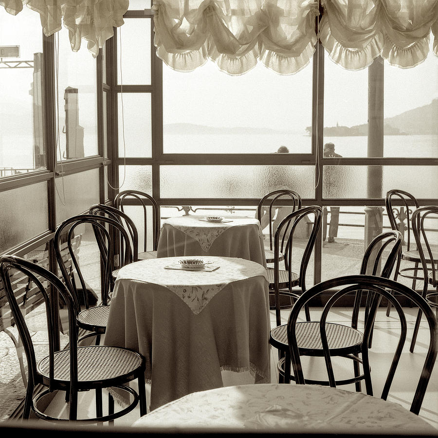 Furniture Photograph - It2658 - Piedmont Caffe I by Alan Blaustein