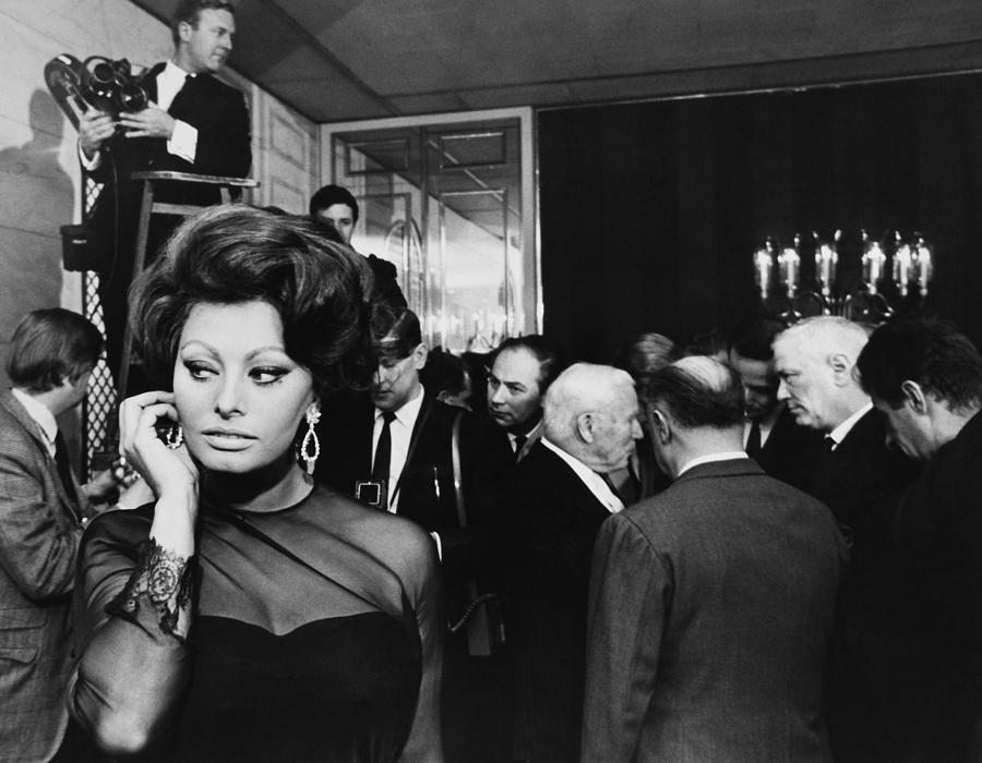 Italian Actress Sophia Loren And Film Photograph by Keystone-france