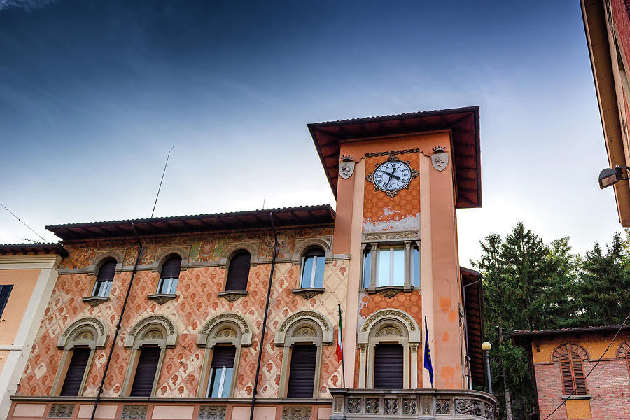 Italian country city hall Photograph by Vivida Photo PC