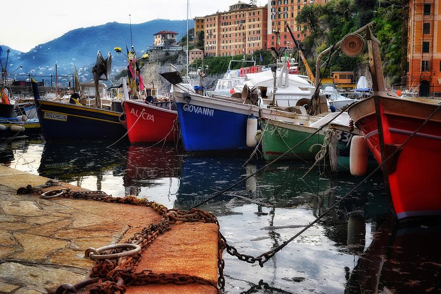 Italian fishing boats Photograph by Alexander Kantor - Pixels