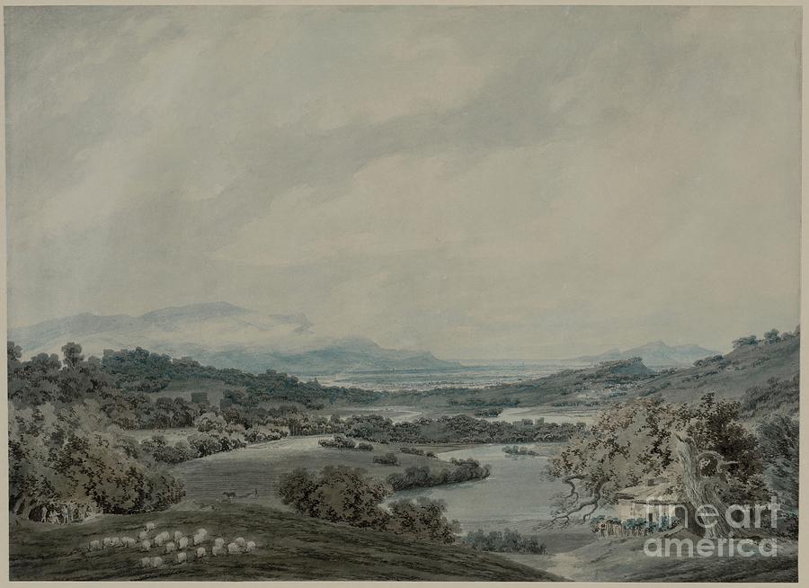 Italian Landscape Drawing by Heritage Images