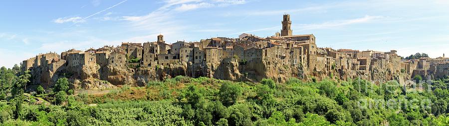 Italian Medieval City On Volcanic Neck Photograph by Dr Juerg Alean/science Photo Library
