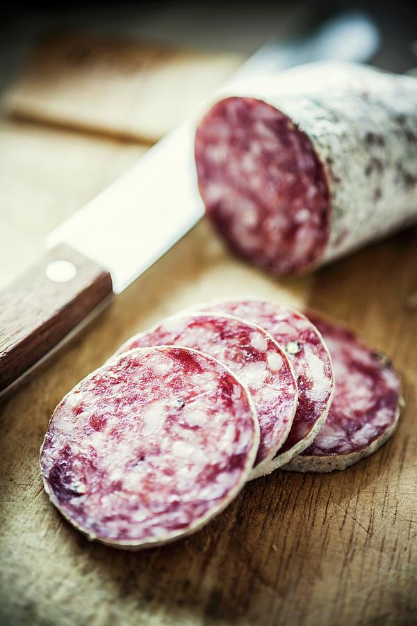 Italian Salami Photograph by Imagerie