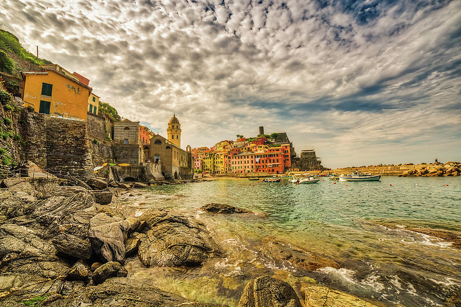 Italian sea village Photograph by Vivida Photo PC