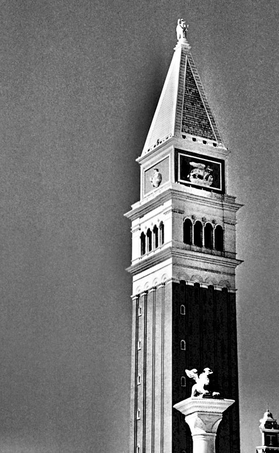 Las Vegas Photograph - Italian Tower by Debra Grace Addison