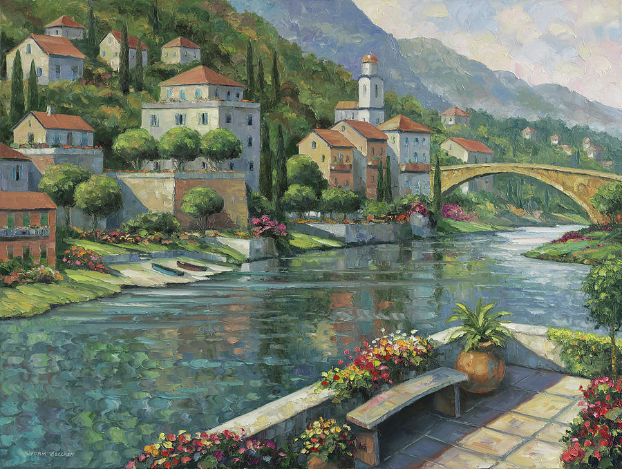 Italian Vista Painting by John Zaccheo