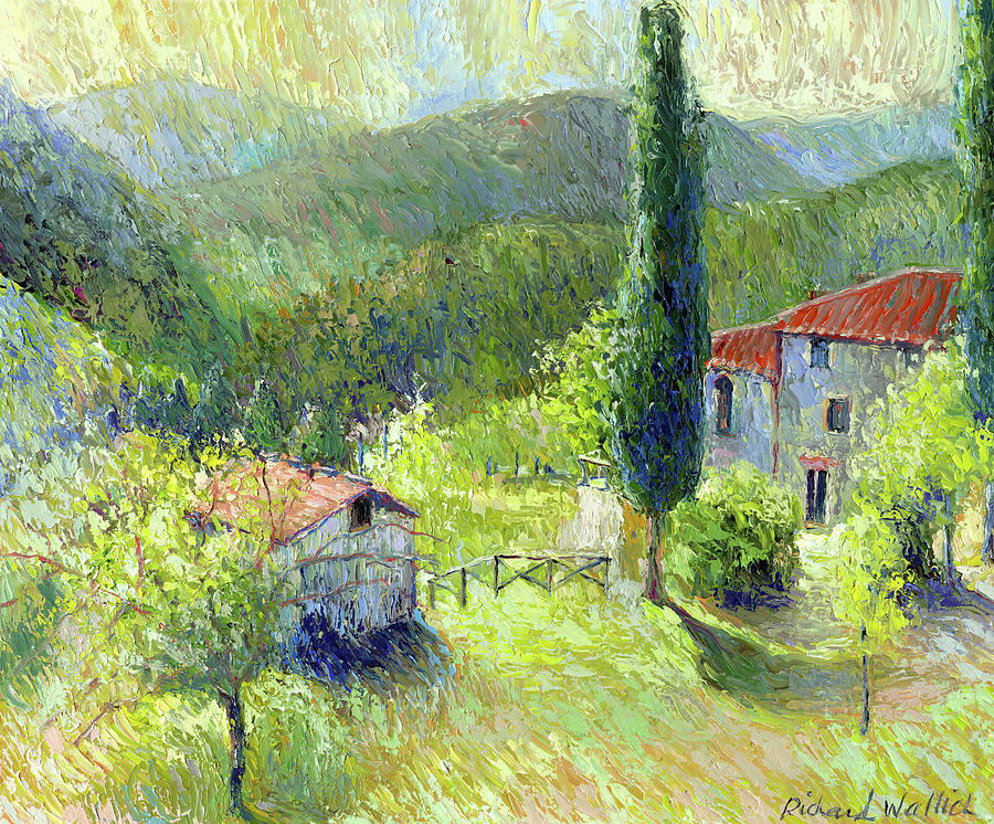 Italy 1 Painting by Richard Wallich