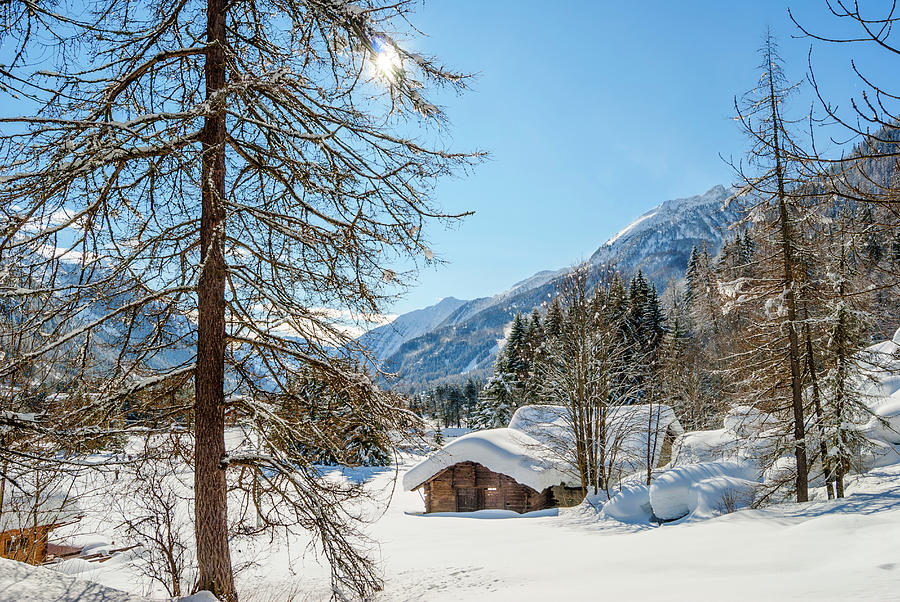 Italy, Aosta Valley, Aosta District, Alps, Monterosa Ski, Valle Del Lys ...