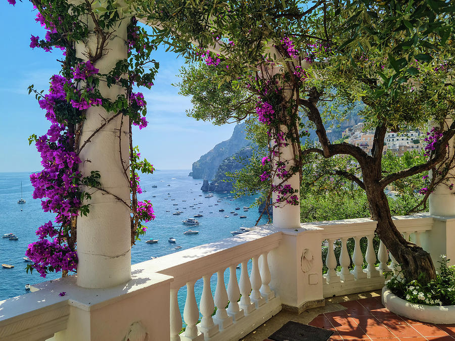 Italy, Campania, Salerno District, Peninsula Of Sorrento, Positano ...