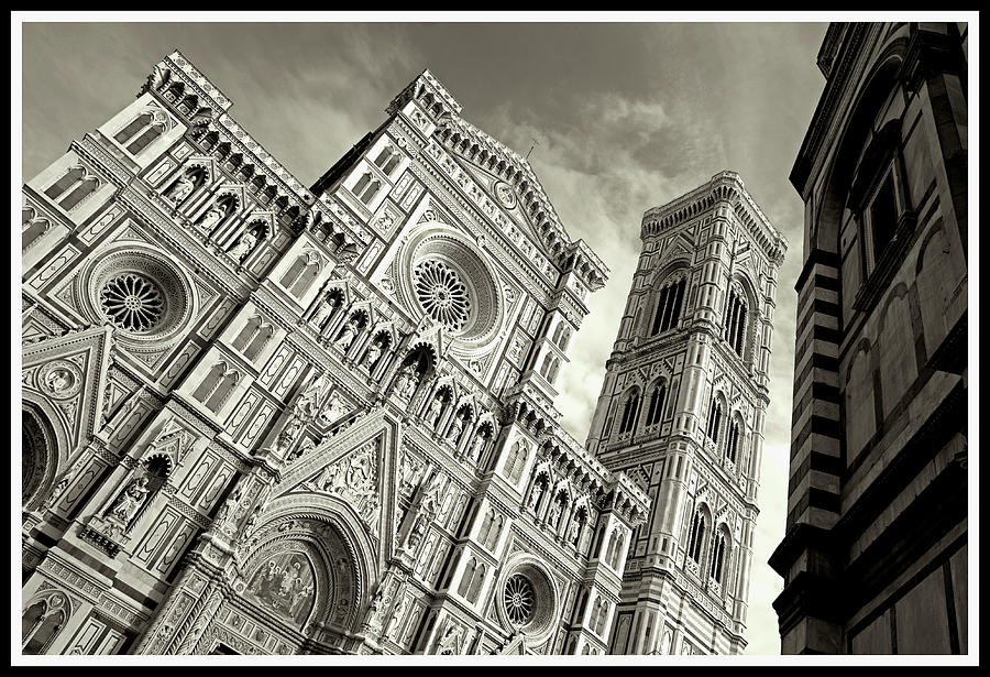Italy, Florence, Bell Tower Digital Art by Pietro Canali