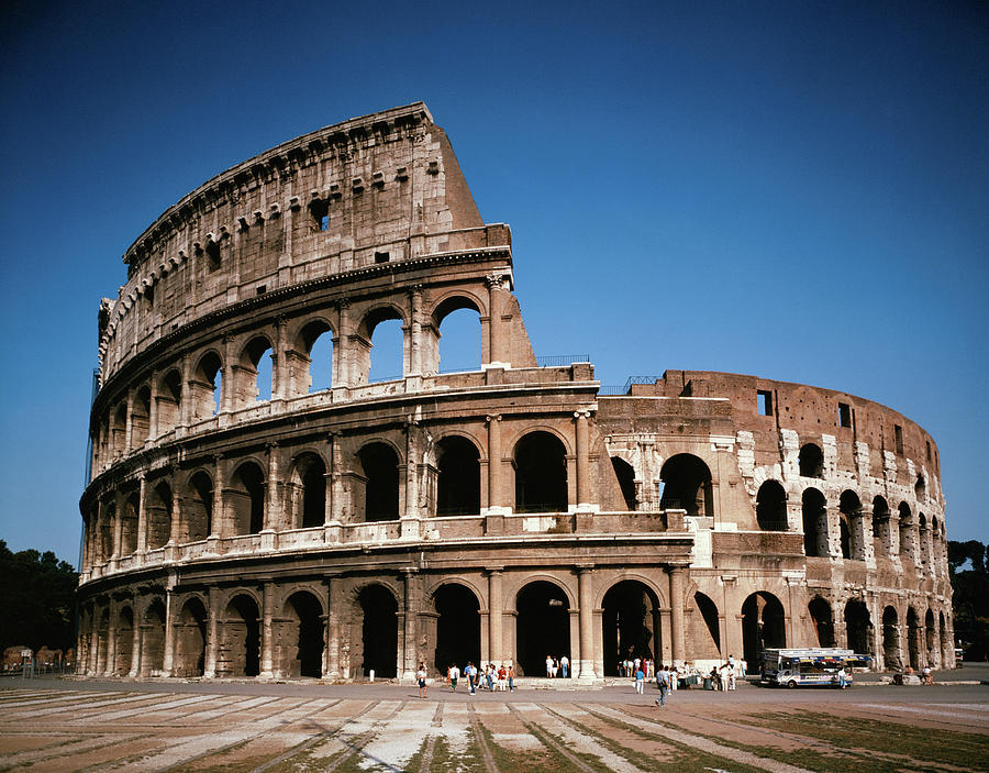 Italy, Rome, Colosseum Photograph by Hh