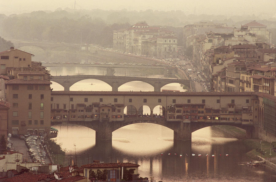 Italy, Tuscany, Florence, Ponte Vecchio Photograph by Jeff Spielman
