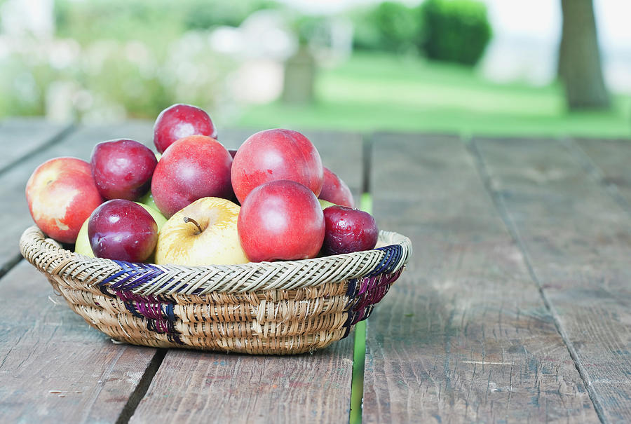 Italy, Tuscany, Magliano, Fruit Basket Photograph by Westend61