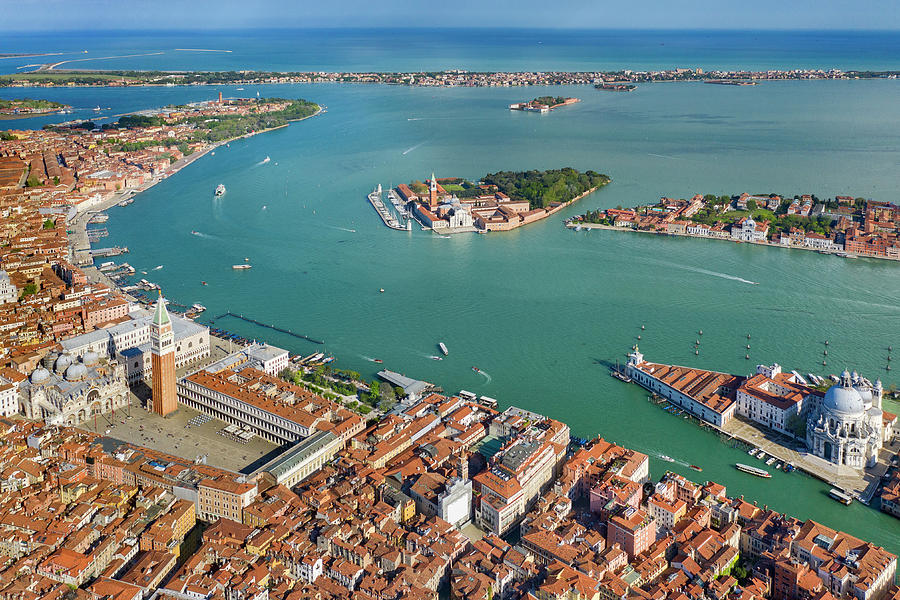 Italy, Veneto, Venetian Lagoon, Adriatic Coast, Venezia District ...