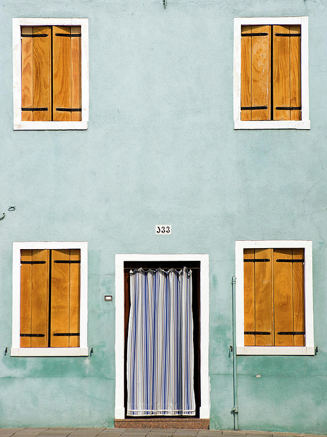 Italy, Venice, Burano, House Facade Photograph by Westend61
