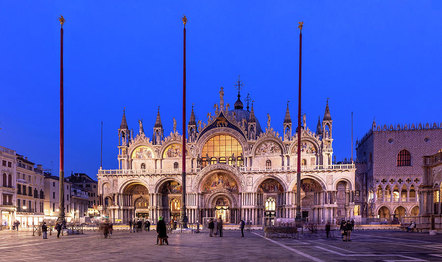 Italy, Venice, St Mark's Basilica Digital Art by Claudia Uripos - Fine ...