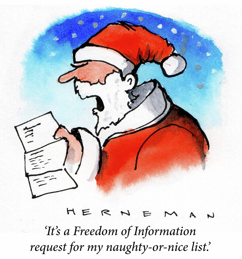Its A Freedom Of Information Request For Drawing by Russel Herneman Its A Freedom Of Information Request For Drawing by Russel Herneman