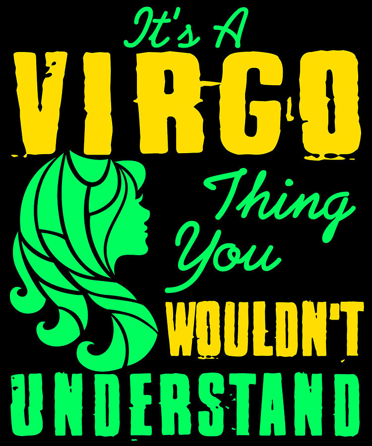 Birthday Digital Art - Its A Virgo Thing You Wouldnt Understand Colorful by Lin Watchorn