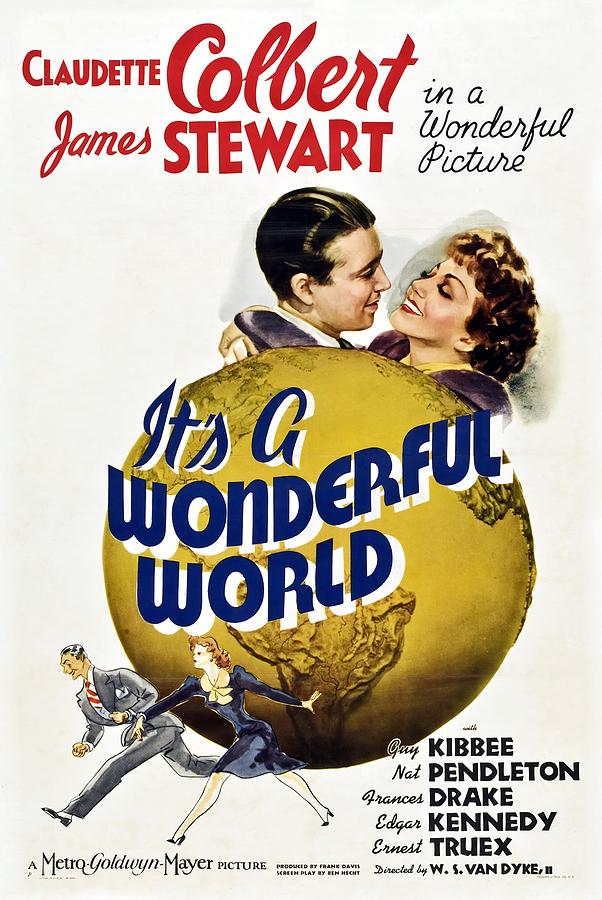 Movie Poster Photograph - Its A Wonderful World -1939-. by Album