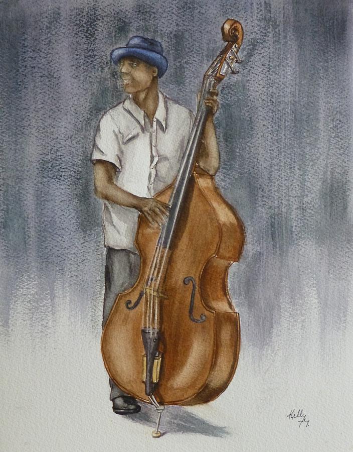 Its All About the Bass Painting by Kelly Mills