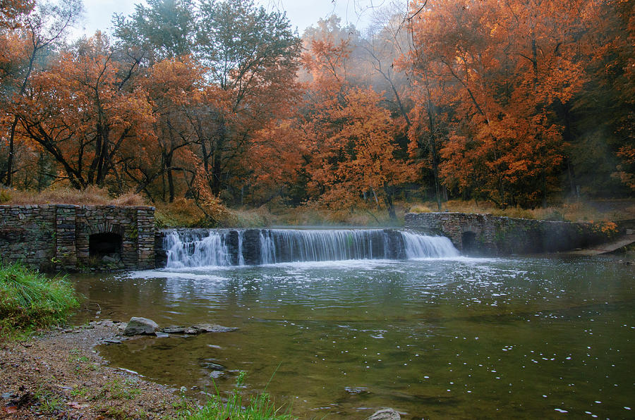 Its Autumn in Valley Forge Photograph by Bill Cannon