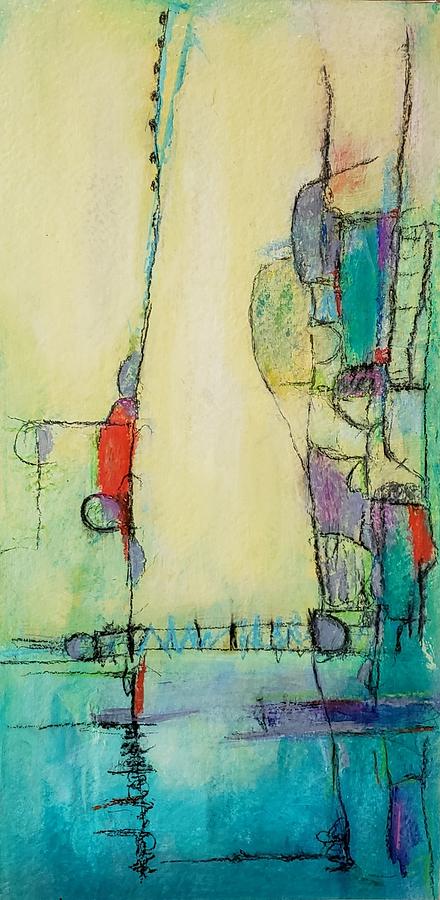 Abstract Mixed Media - Its Complicated by Ellen Kirwan Abstract Mixed Media - Its Complicated by Ellen Kirwan