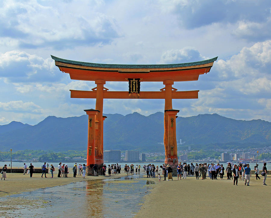 Itsukushima Shrine - Mayajima Island, Japan Photograph by Richard Krebs