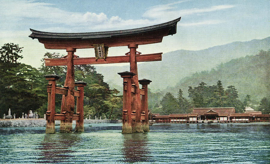 Itsukushima Torii Photograph by Spencer Arnold Collection