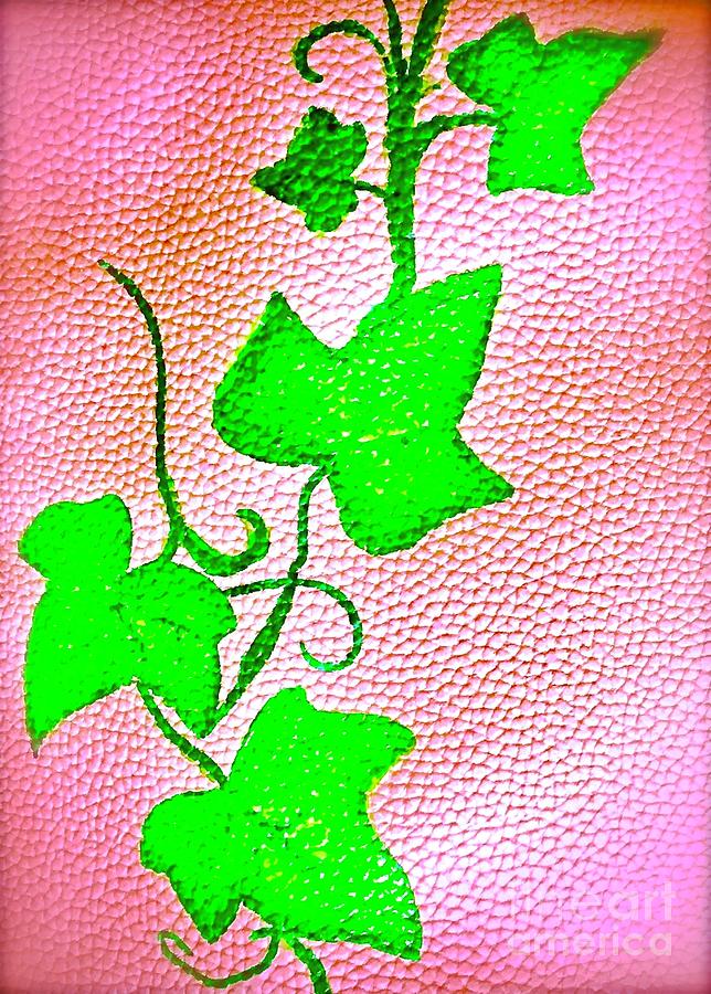 Ivy Trellis  Painting by Sheila J Hall