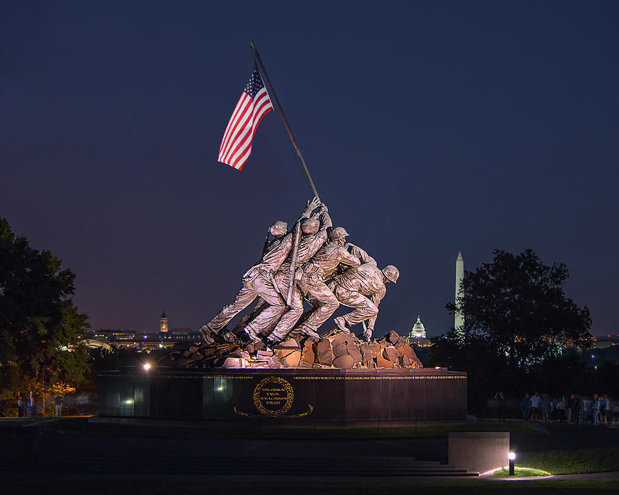 Iwo Jima Memorial Photograph by American Landscapes
