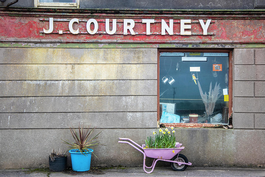 J Courtney in Ireland  Photograph by John McGraw