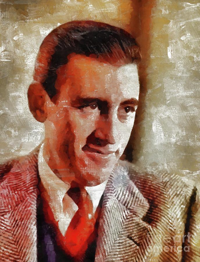 J. D. Salinger, Literary Legend Painting by Esoterica Art Agency
