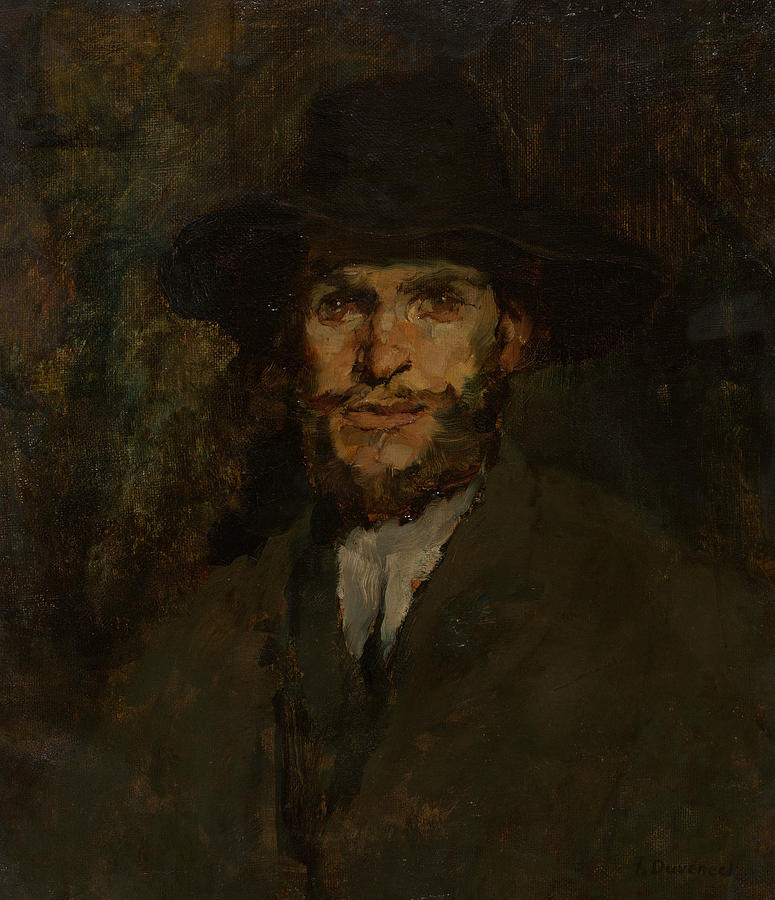 J. Frank Currier Painting by Frank Duveneck