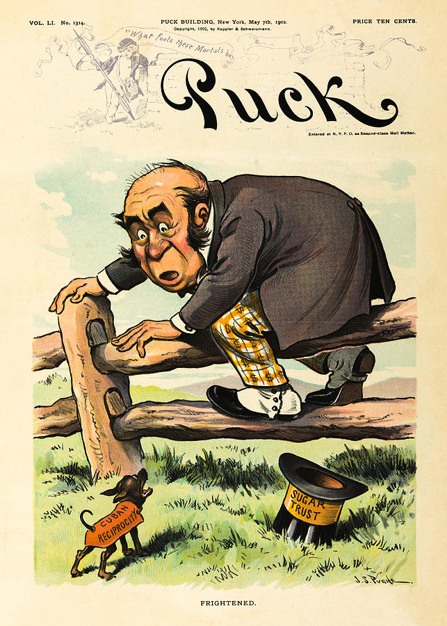 J S Pughe, Puck Magazine Cover, May 7, 1902 Photograph by Al White