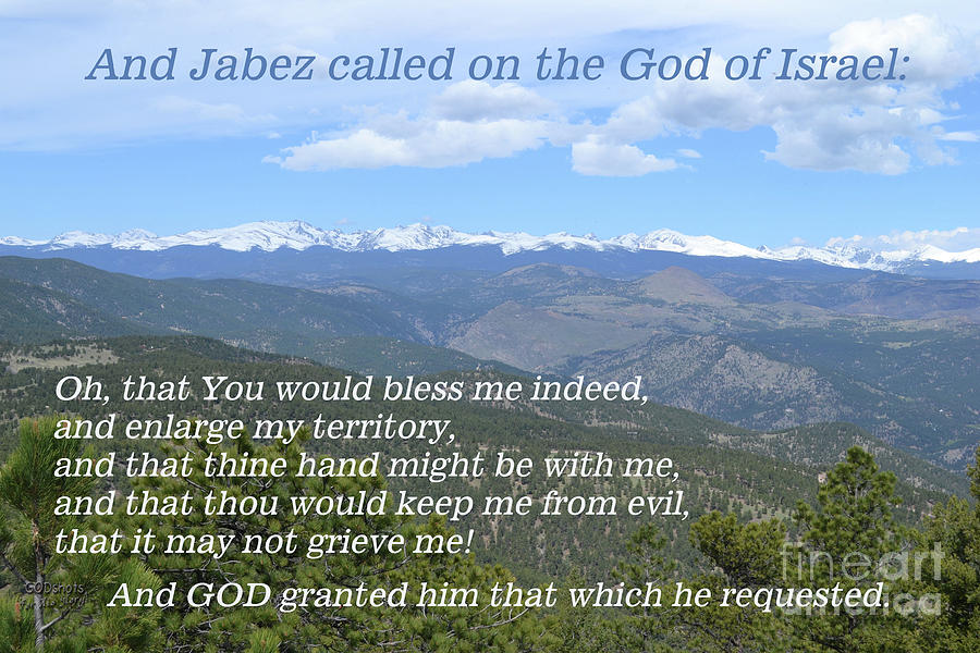 Jabez Prayer Mixed Media by Lori Tondini