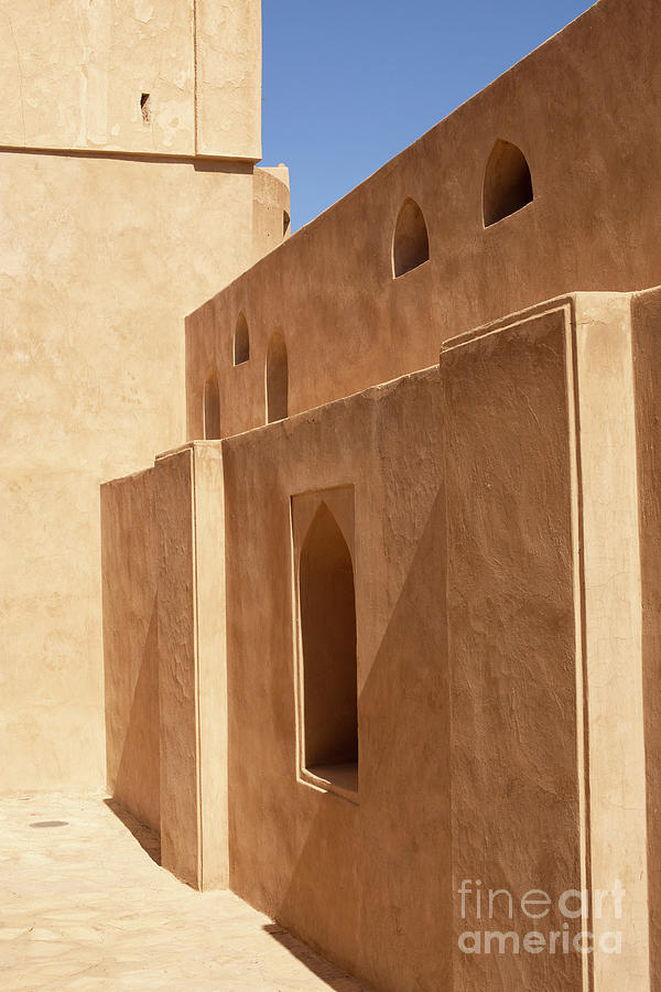 Jabrin fort in Oman Photograph by Patricia Hofmeester